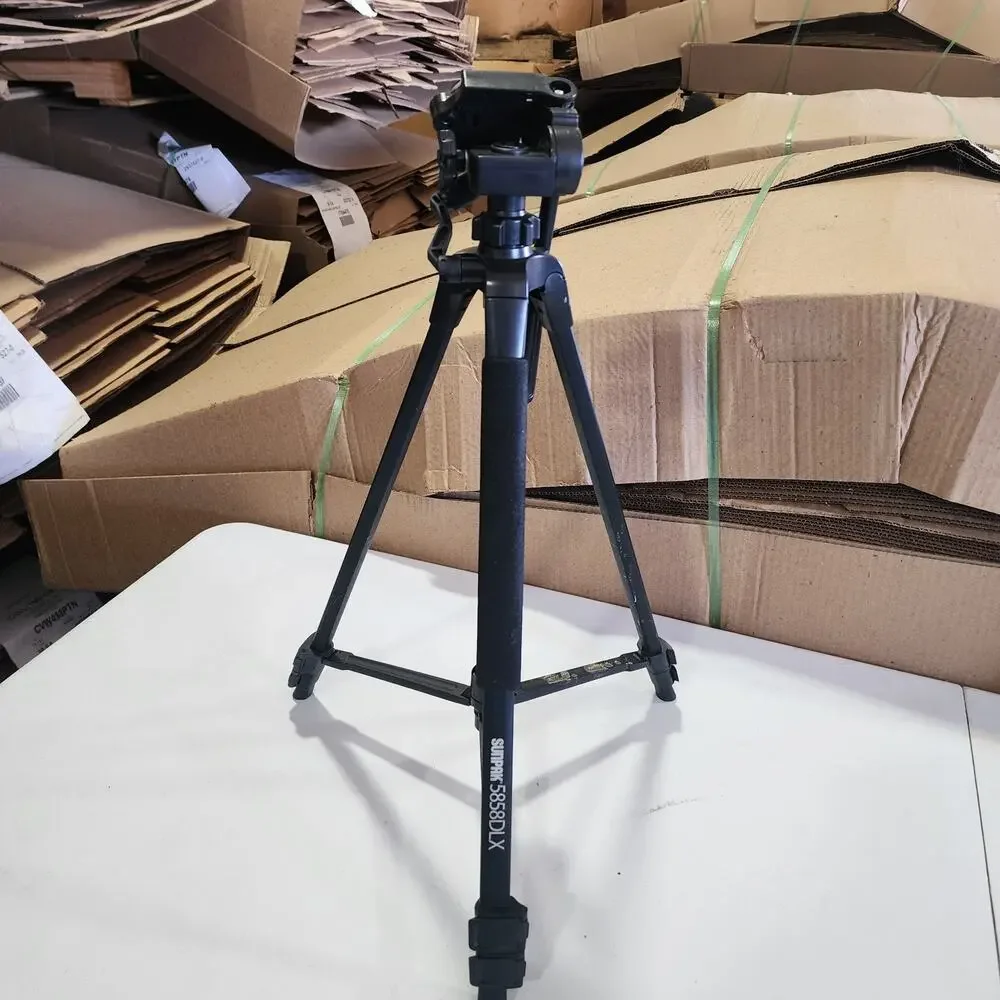 Sunpak 5858DLX Tripod for DSLR Cameras Video Camcorders Photography